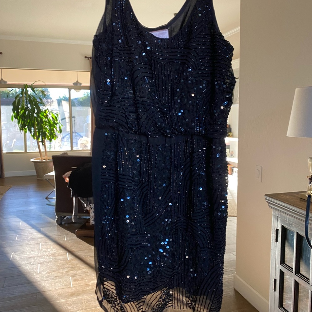 Romeo & Juliet black sequin cocktail dress size small never worn!